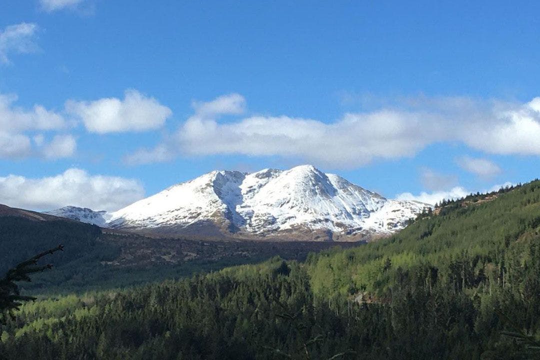 White Cottage at Loch Lomond