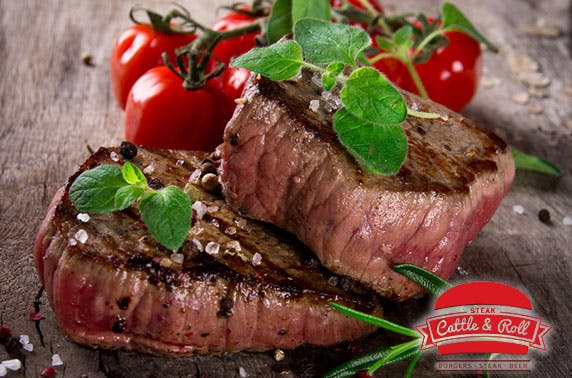 Steak, Cattle and Roll