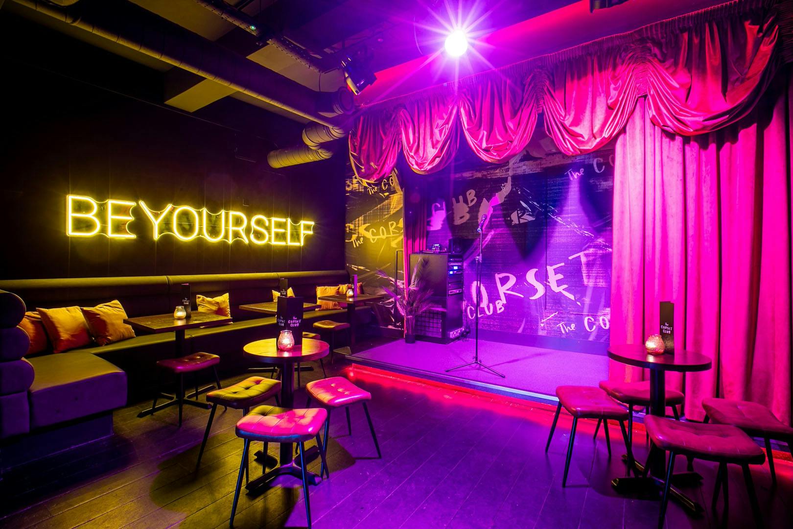 Sip and Stroke at The Corset Club