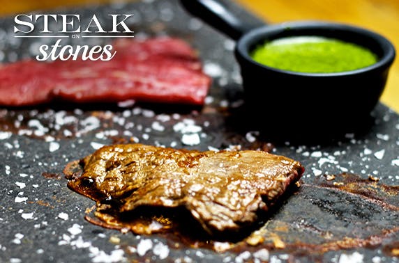 Steak on Stones  