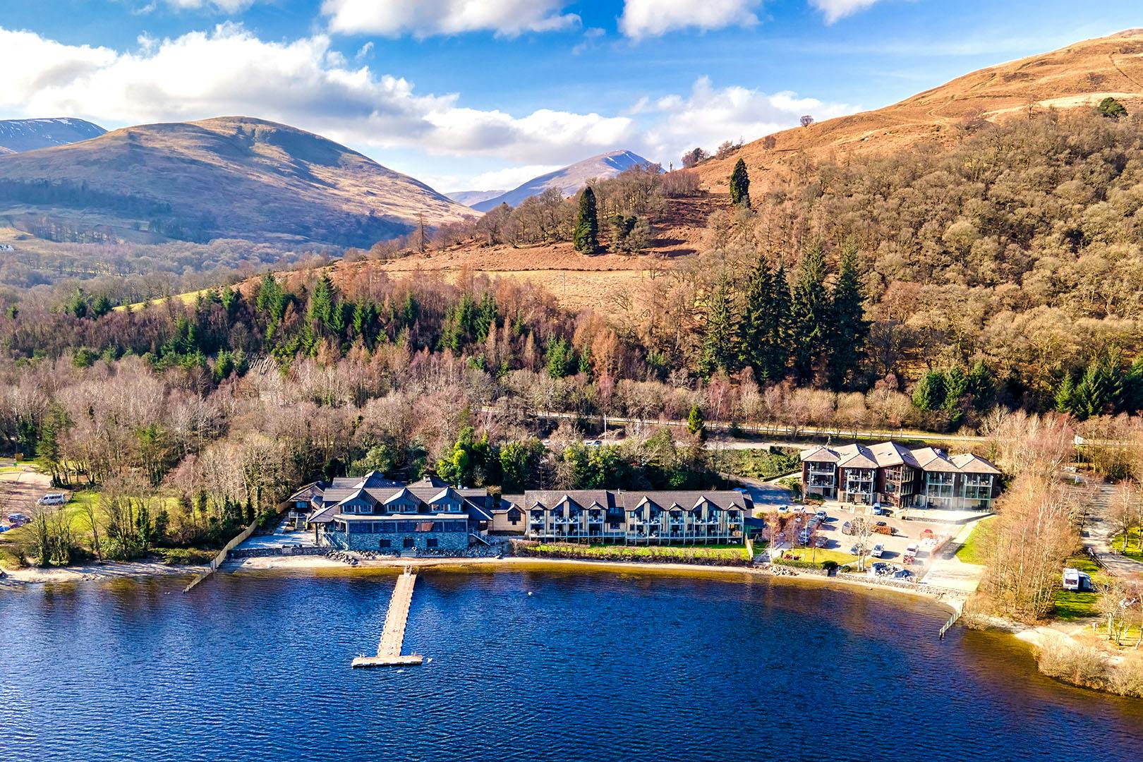 Lodge on Loch Lomond