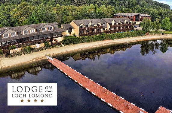 4* Lodge on Loch Lomond DBB