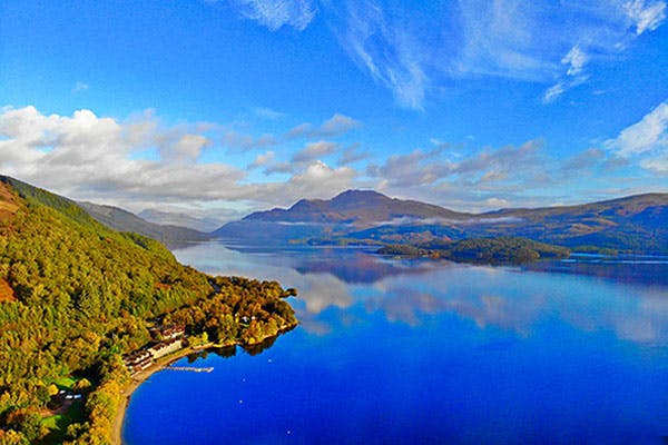 Lodge on Loch Lomond