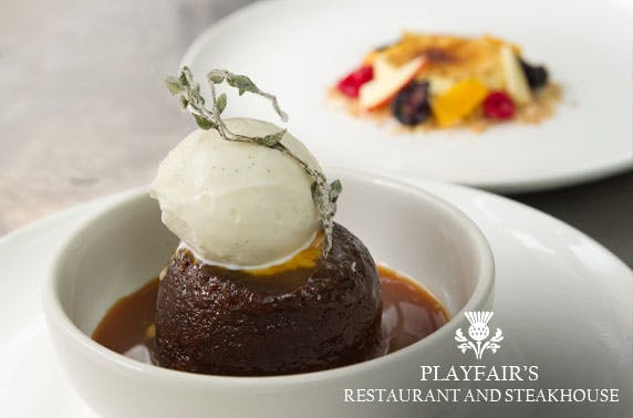Playfair’s Restaurant & Steakhouse within Ardgowan Hotel