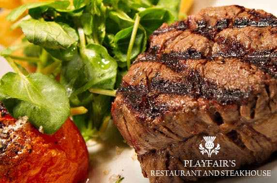 Playfair’s Restaurant & Steakhouse within Ardgowan Hotel