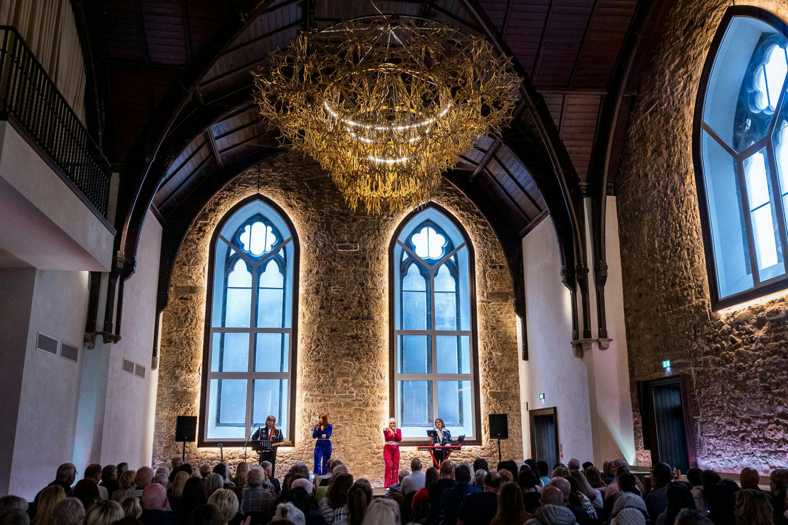 ABBA Odyssey Christmas Party at La Belle Angele, Old Town