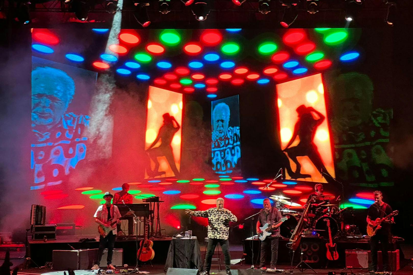 Tom Jones live at Slessor Gardens