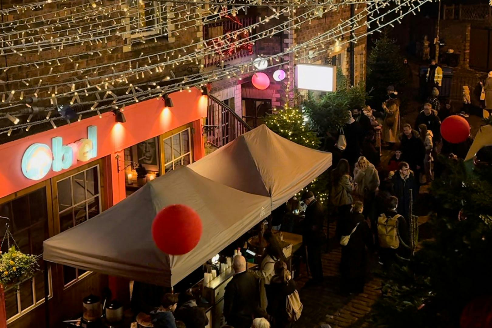 Ashton Lane Hogmanay Street Party