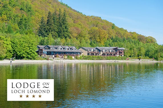 4* Lodge on Loch Lomond morning or afternoon tea