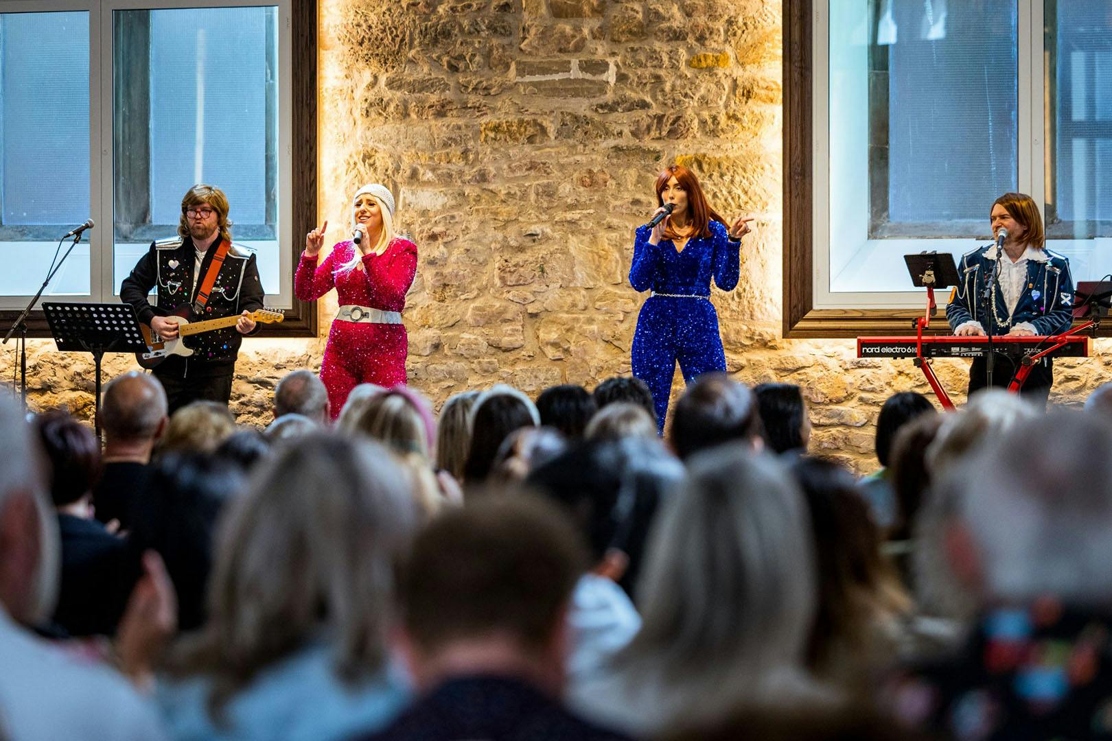 ABBA Odyssey Christmas Party at La Belle Angele, Old Town