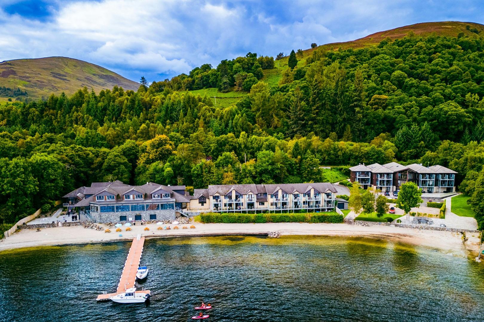 4* Lodge on Loch Lomond