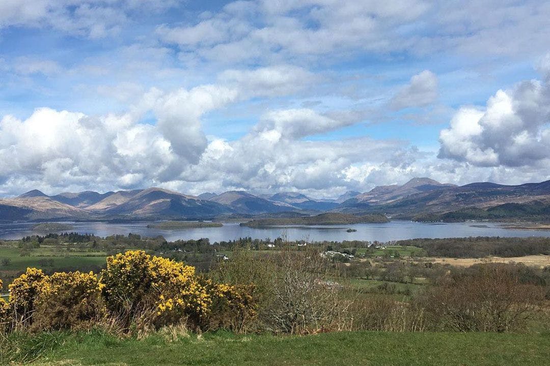 White Cottage at Loch Lomond