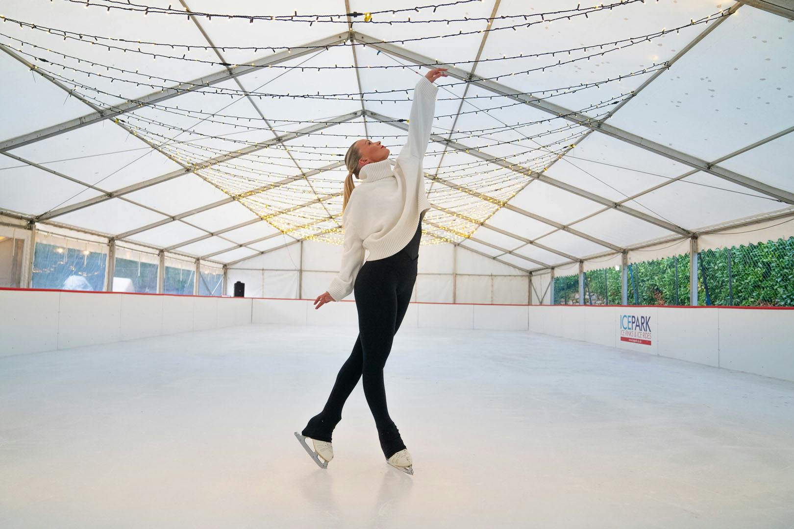 Ice skating at Crieff Hydro
