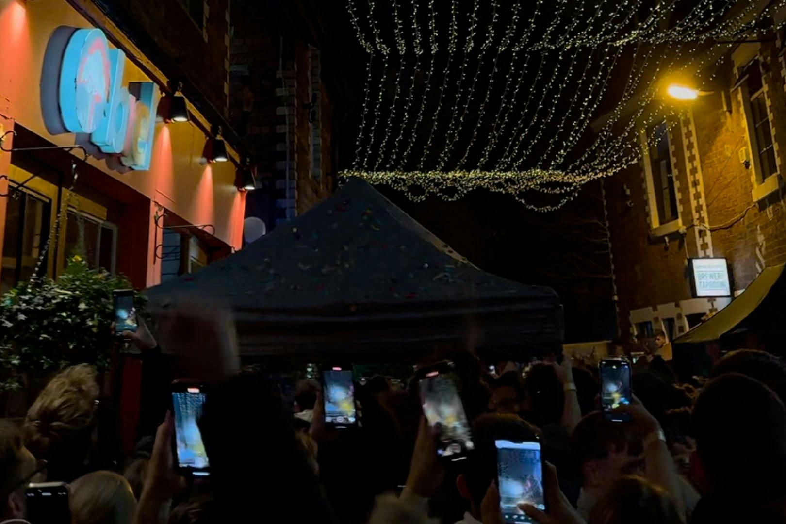 Ashton Lane Hogmanay Street Party