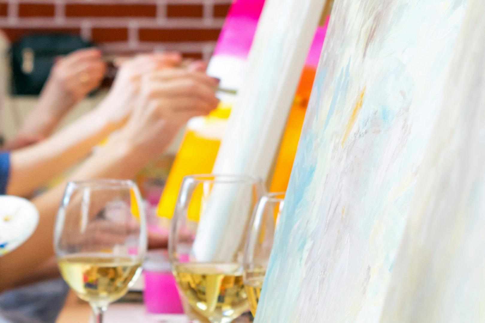 Sip and Stroke at The Corset Club