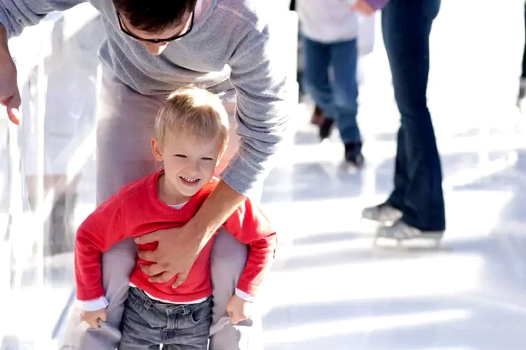 Crieff Hydro ice skating