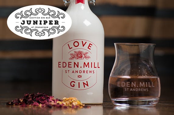 Juniper Scottish Gin Bar at Cranachan